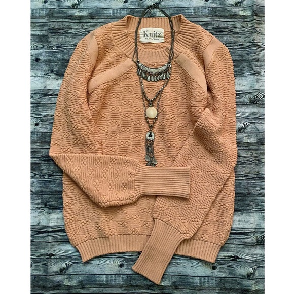 For Love And Lemons Sweaters - For Love and Lemons - Knitz Chunky Knit Sweater